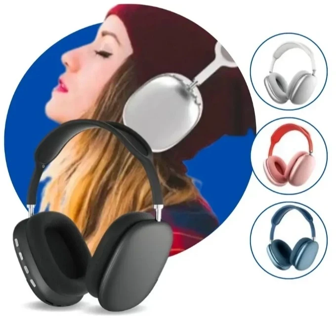 Fone De Ouvido Sem Fio P9 Bluetooth Air headset AP subwoofer headphone earphone