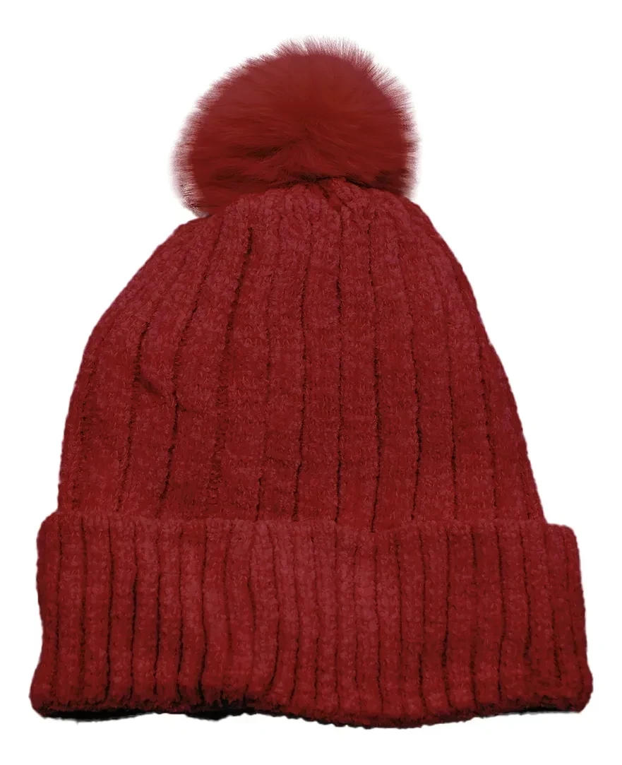 GORRO TEJIDO POMPOM 9038SR