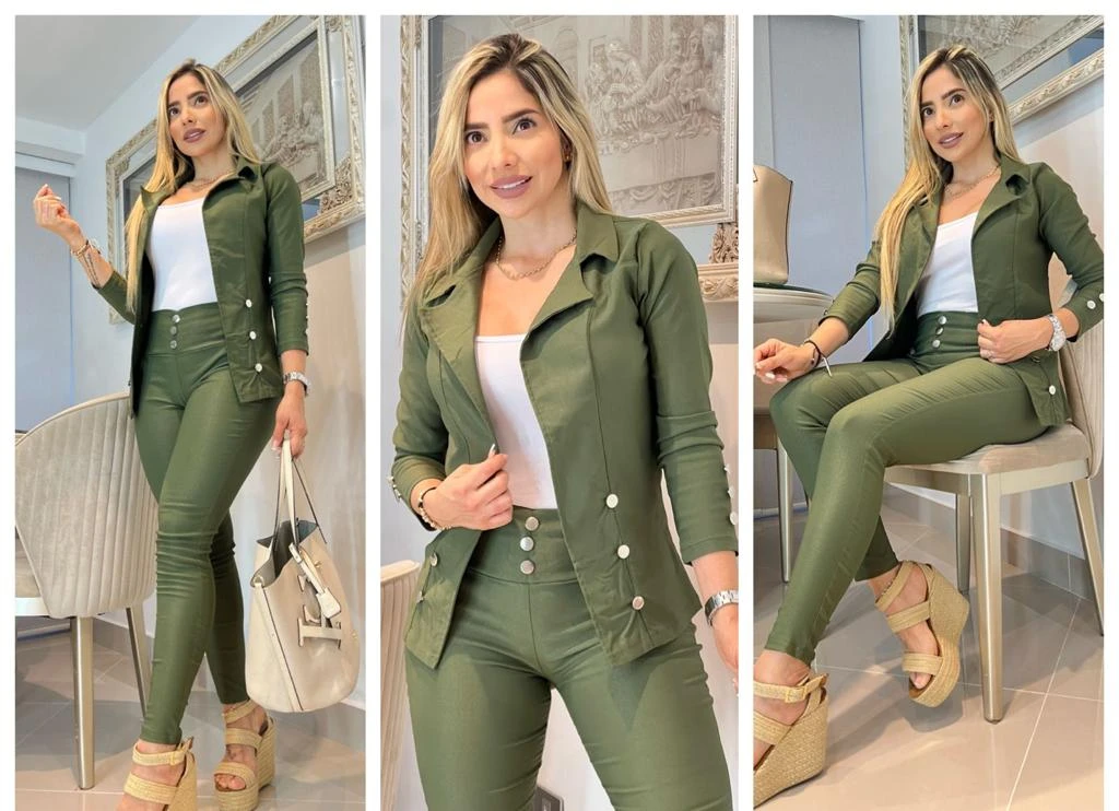 Conjunto 3 piezas de dama 6