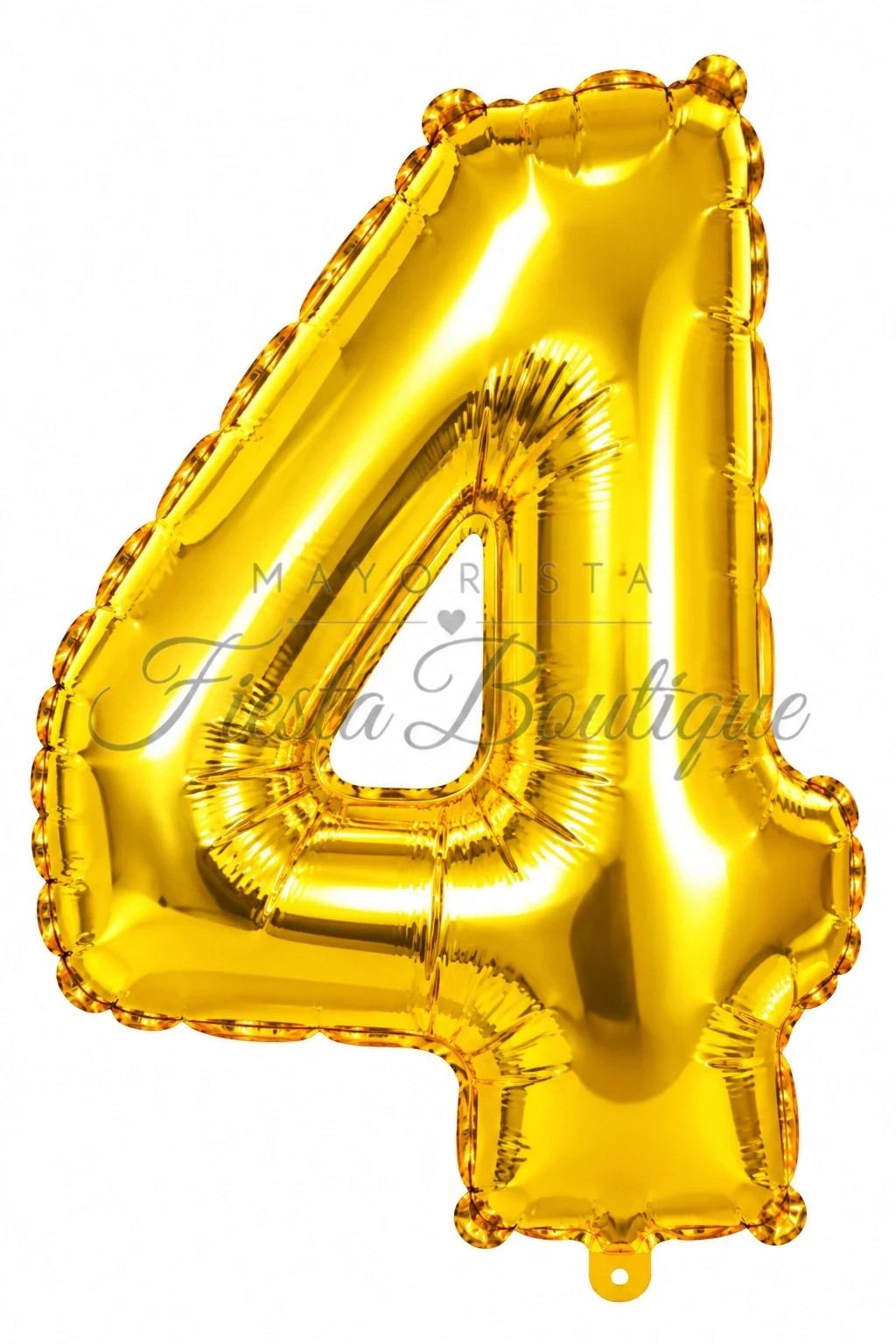 globo n4 dorado 30 cm