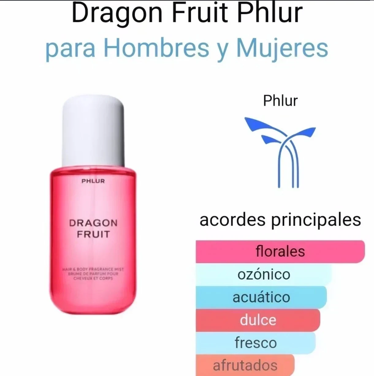 Phlur  DRAGON FRUIT full side 240 ml ☺️ inspiración  3