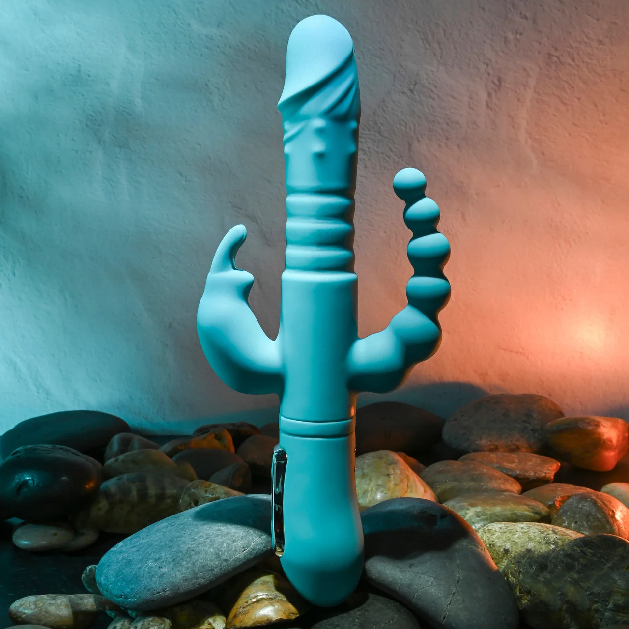 Eve’s Thrusting Triple Joy Rabbit Blue 4