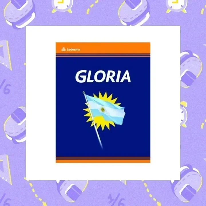 Cuaderno Gloria T/Flexible Rayas