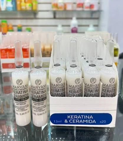 Ampolla Keratina y Ceramida 13ml Maryam
