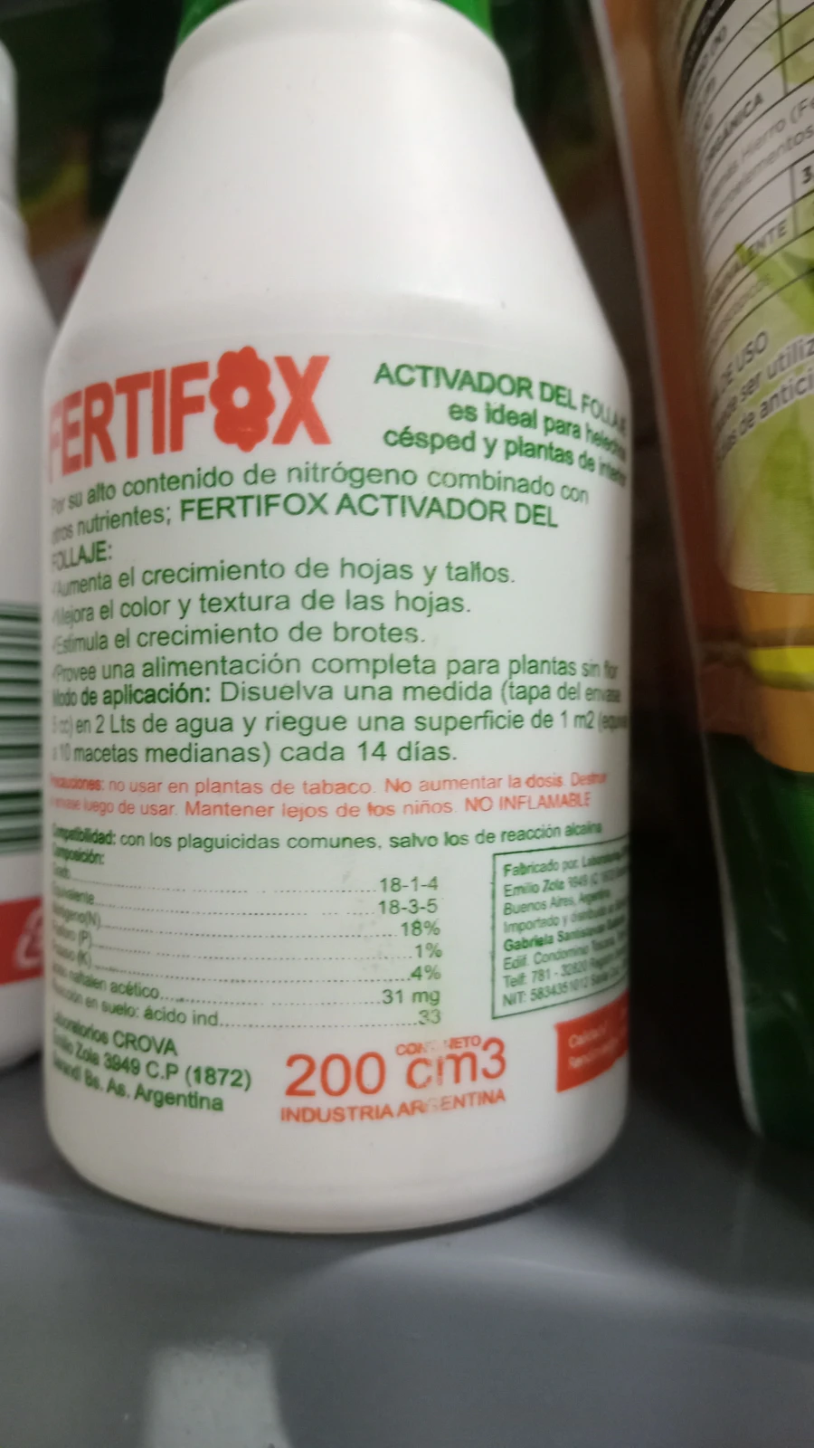Activador de follaje 2