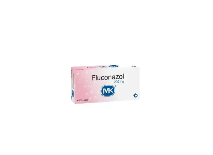 FLUCONAZOL 200 MG X 4 CAPS MK