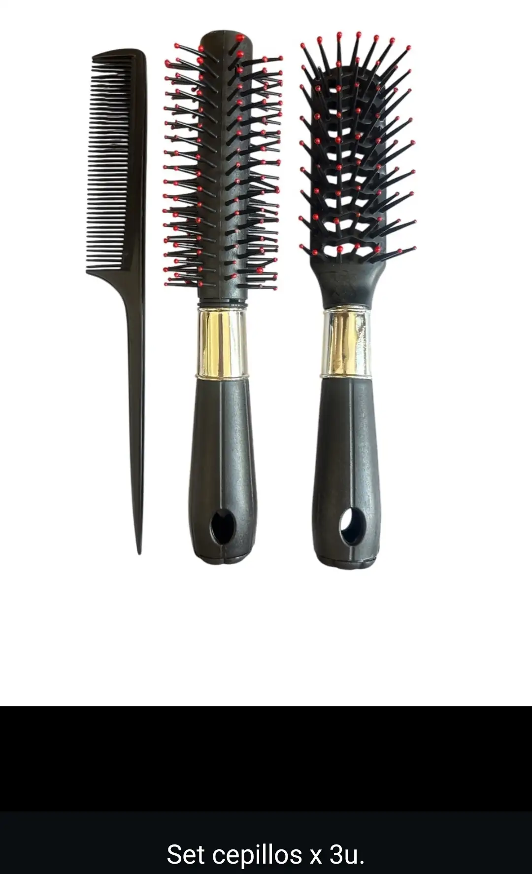 Set de 3 cepillos 