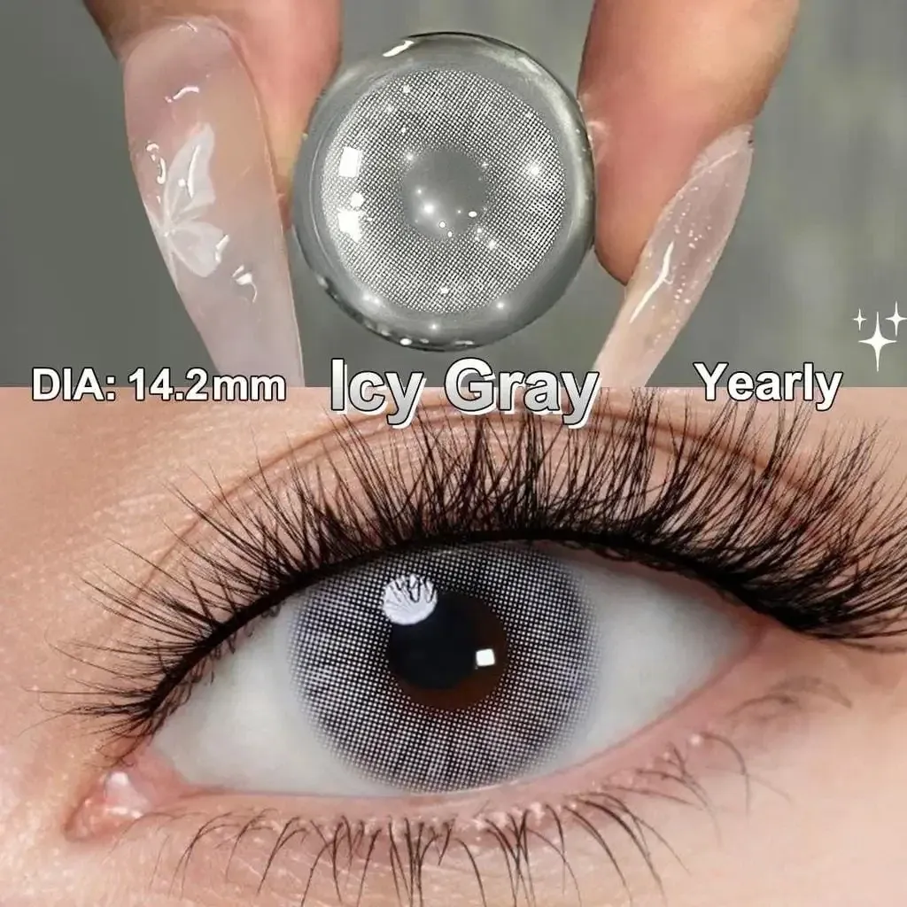 Lentes de contacto - Referencia: QUEEN / ICY GRAY 