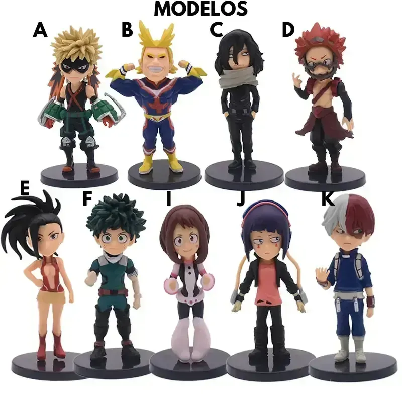 FIGURAS MY HERO ACADEMIA 8CM 3