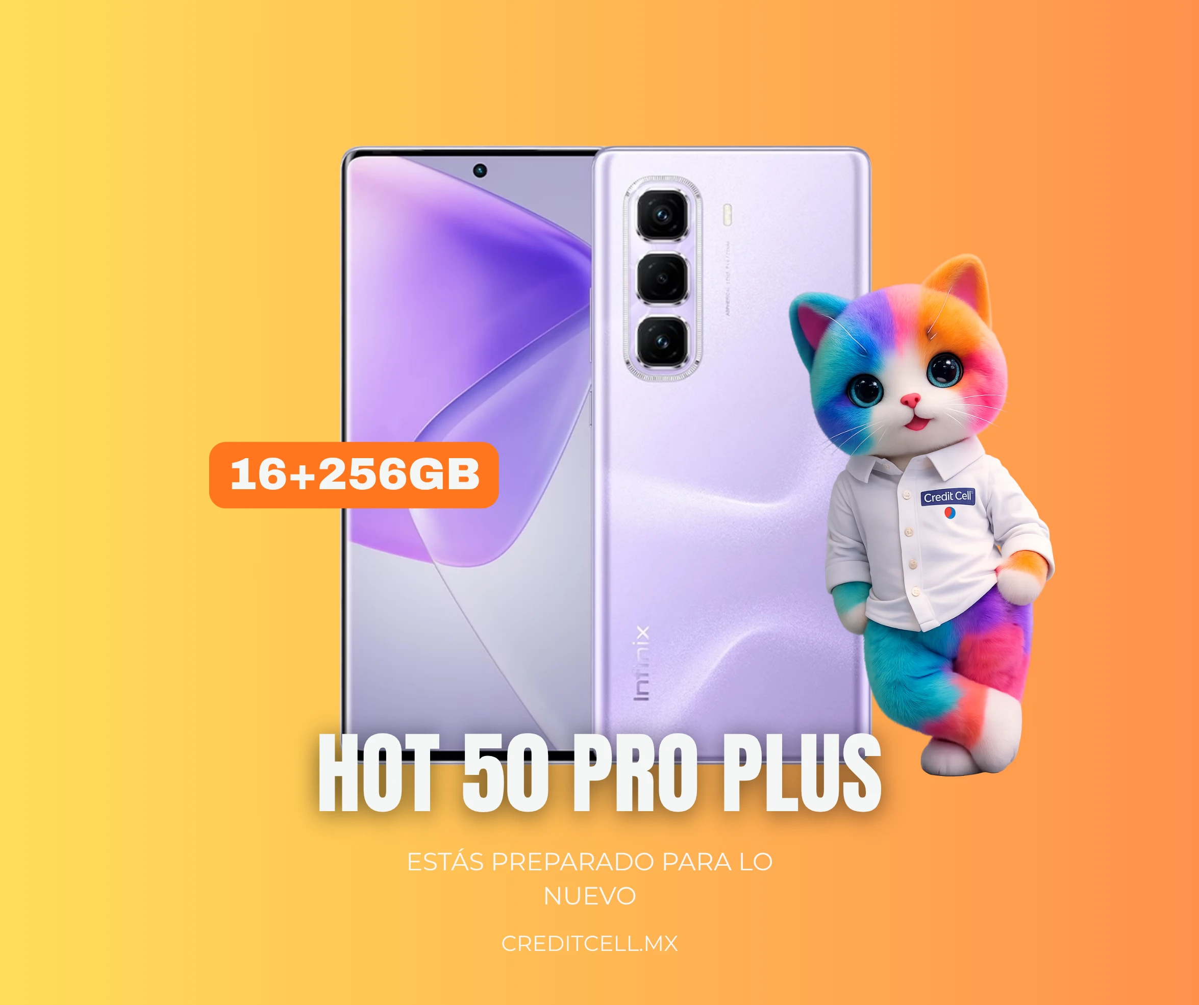 HOT 50 PRO PLUS ENGANCHE DESDE: