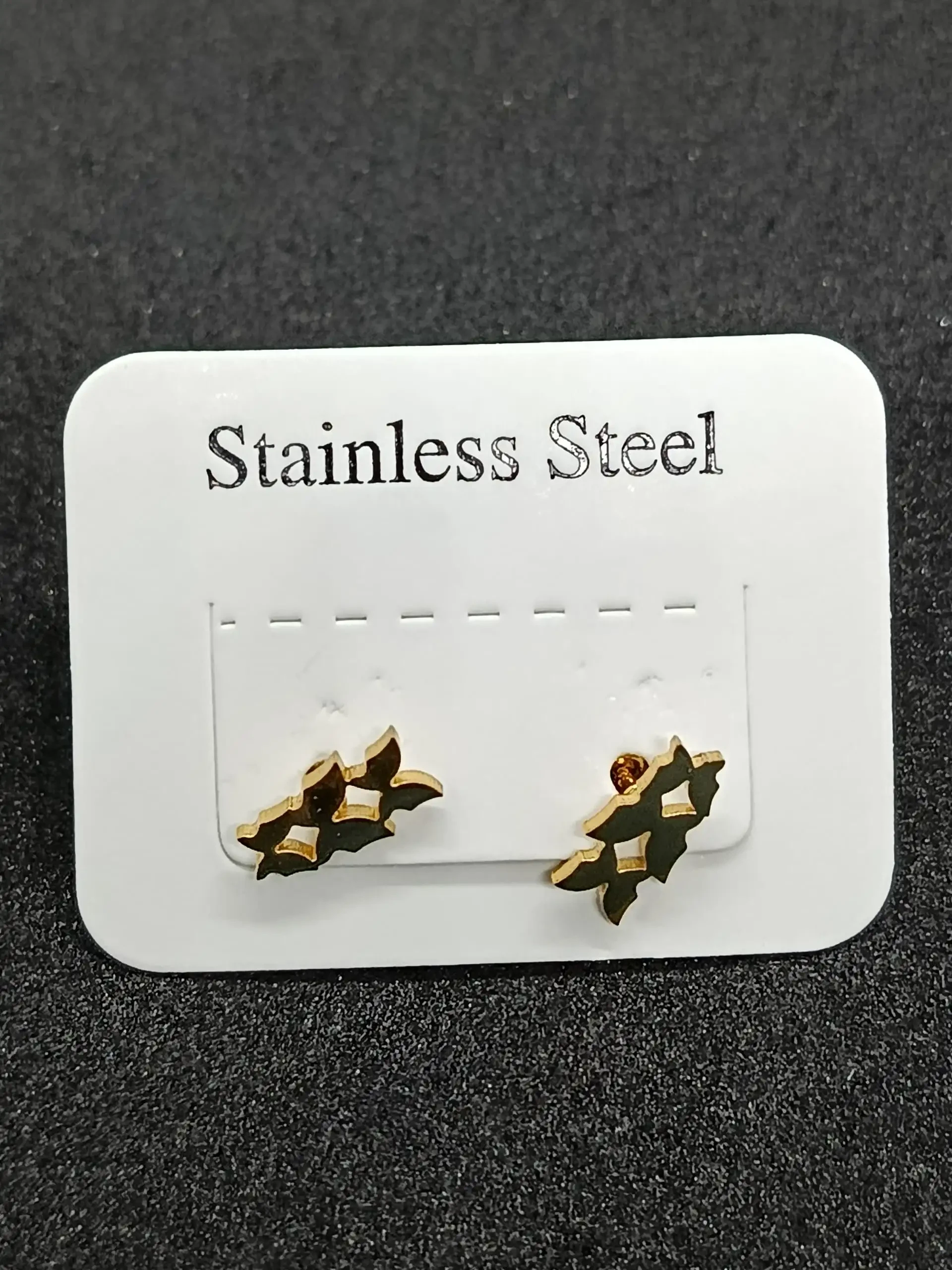 Zarcillos minimalistas/ Acero inoxidable 