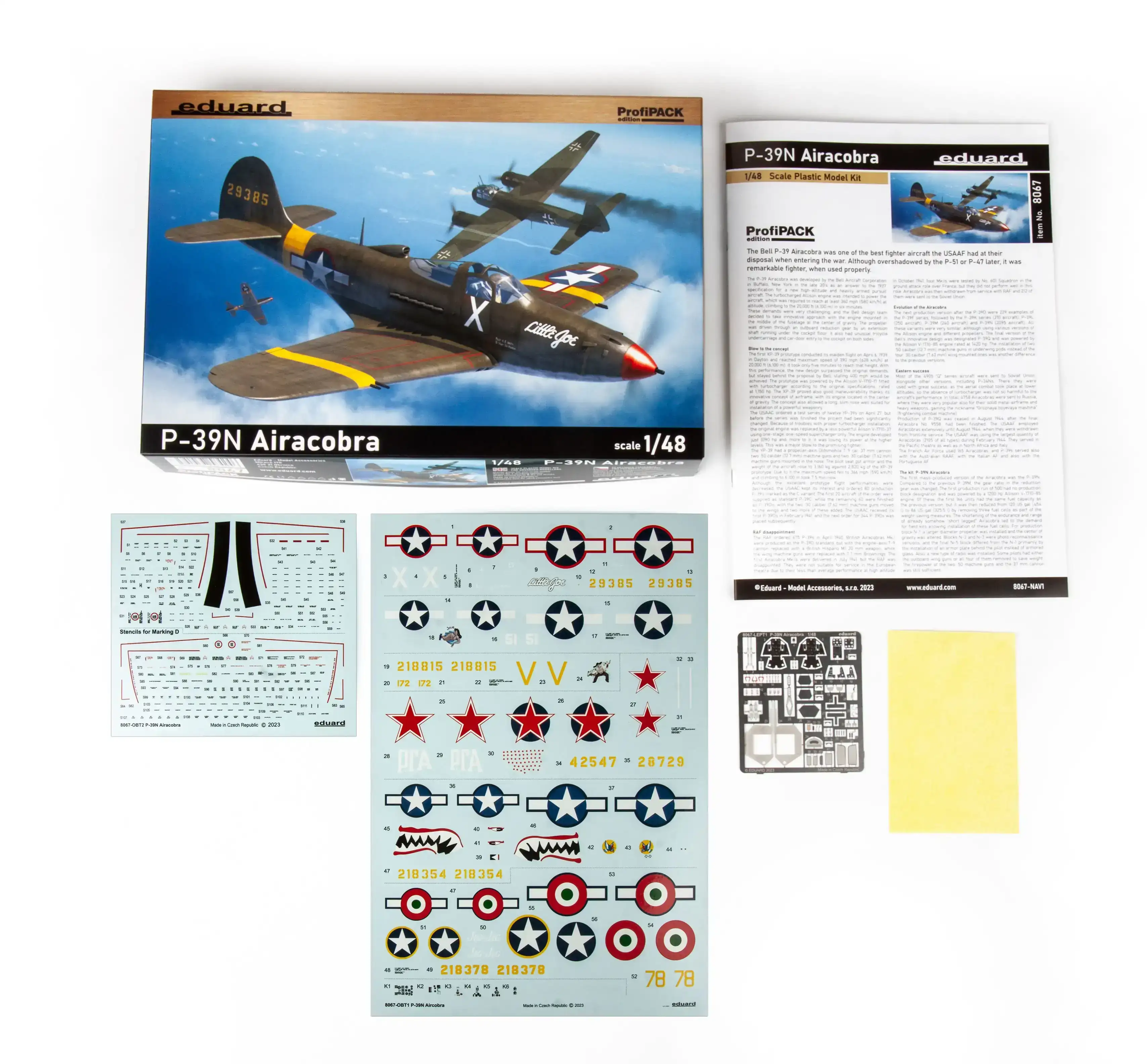 1/48 Eduard P-39N Airacobra  2