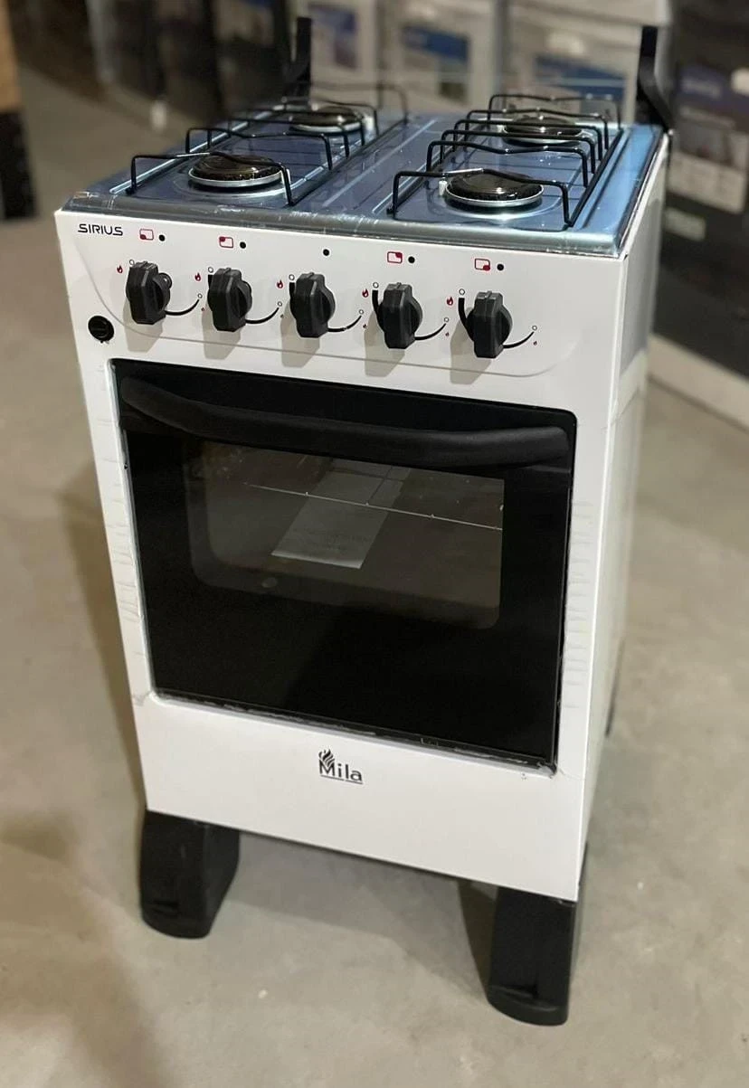 COCINA MILA SIRIUS PLUS  C/ENCENDIDO ELECTRONICO (GAS NATURAL Y ENVASADO)