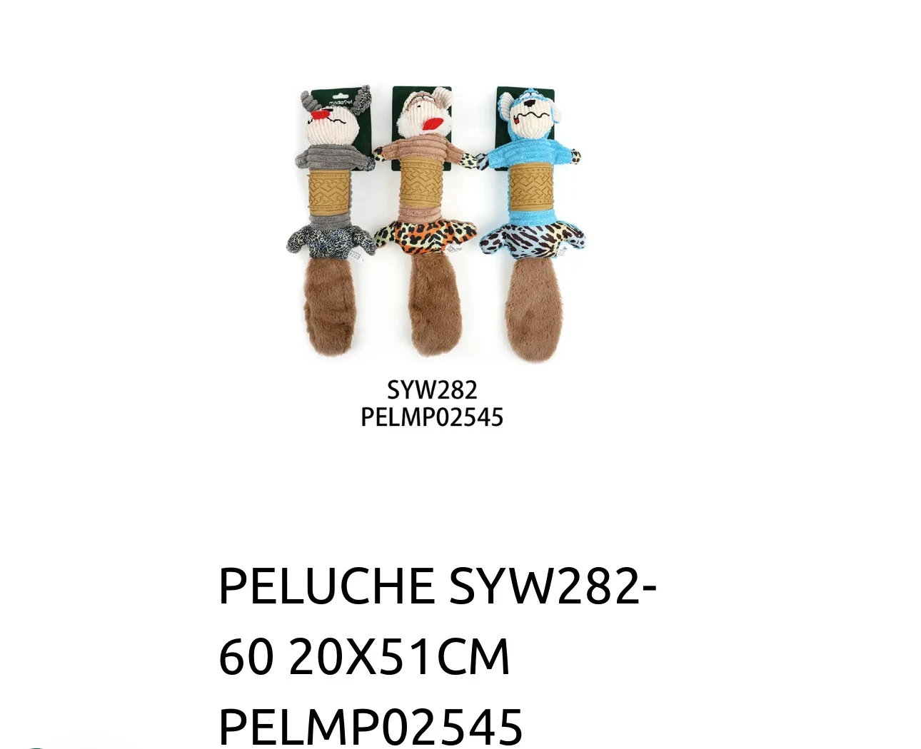 Peluche 20x51 cm 