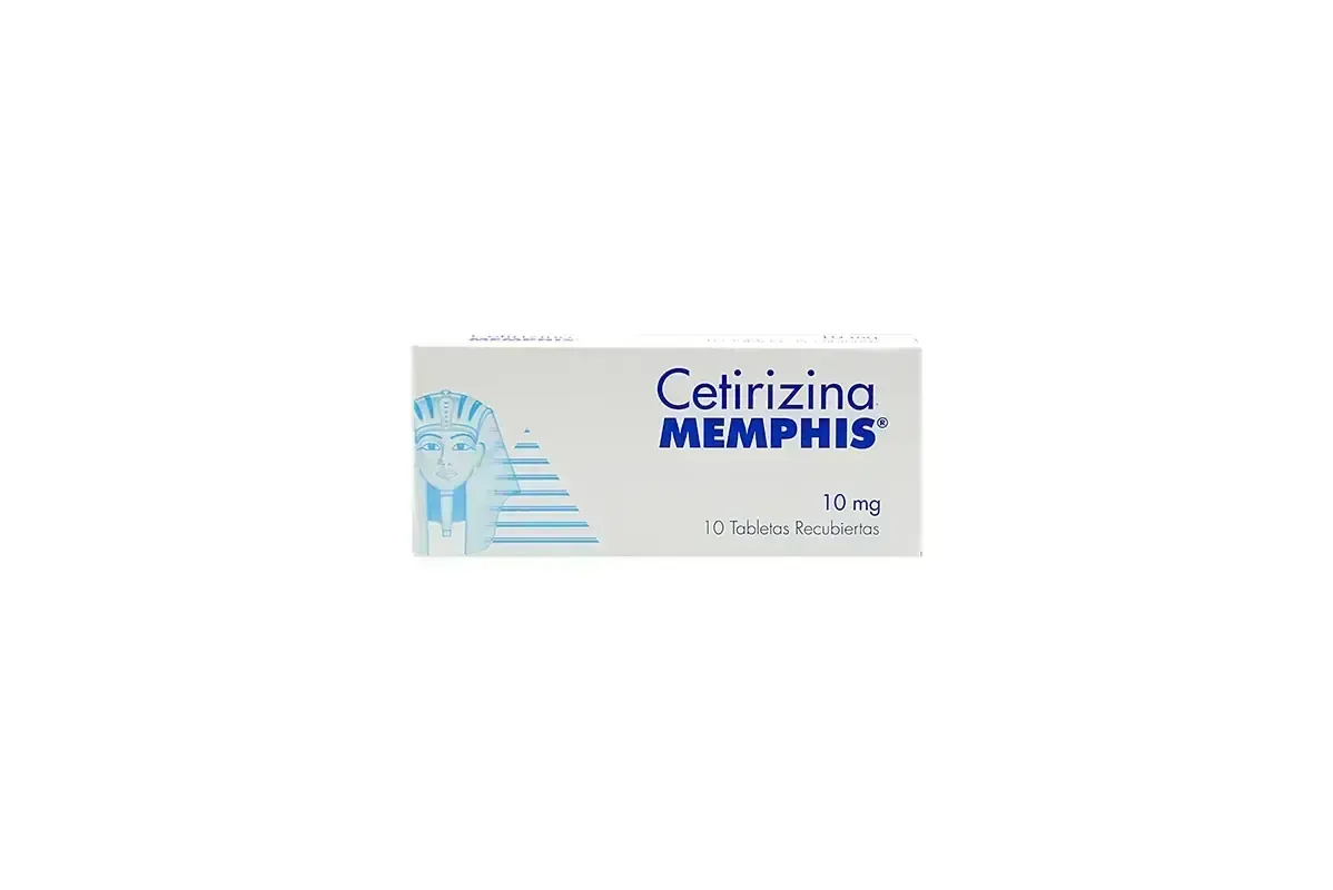 CETIRIZINA TBL X 10 MEMPHIS