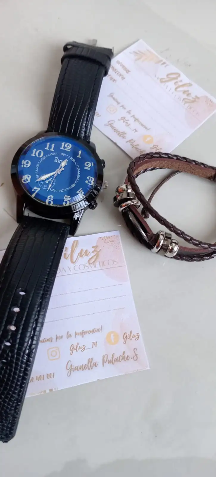 Set de pulceras+ Reloj  2