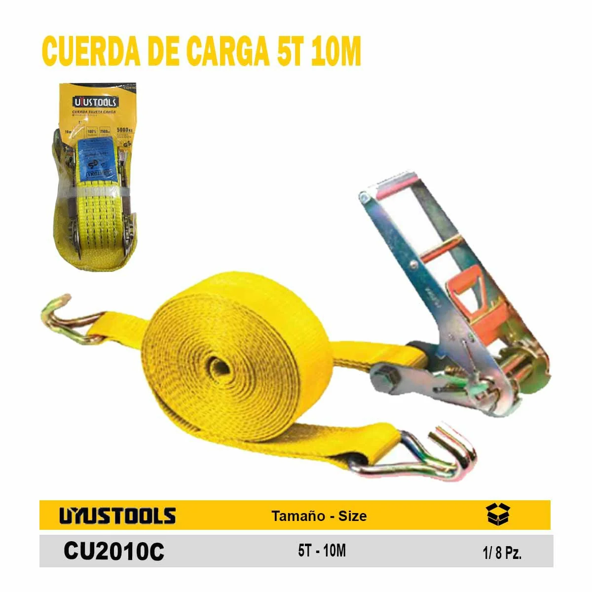 CUERDA DE CARGA UYUST 5T 10M"