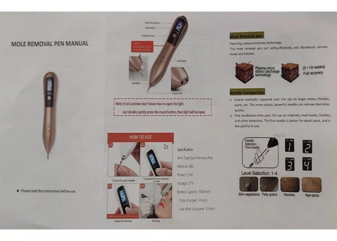 Cauterizador De Verrugas y Elimina manchas 2