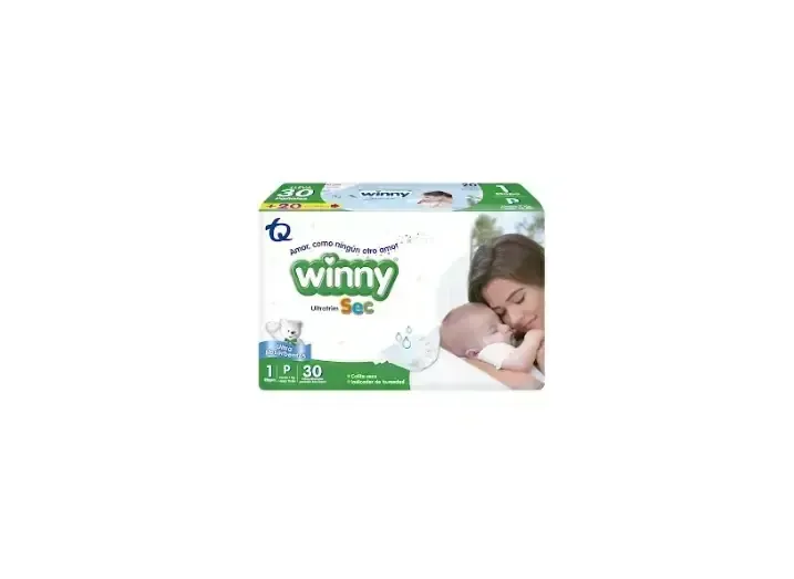 PAÑALES WINNY 1 X 30