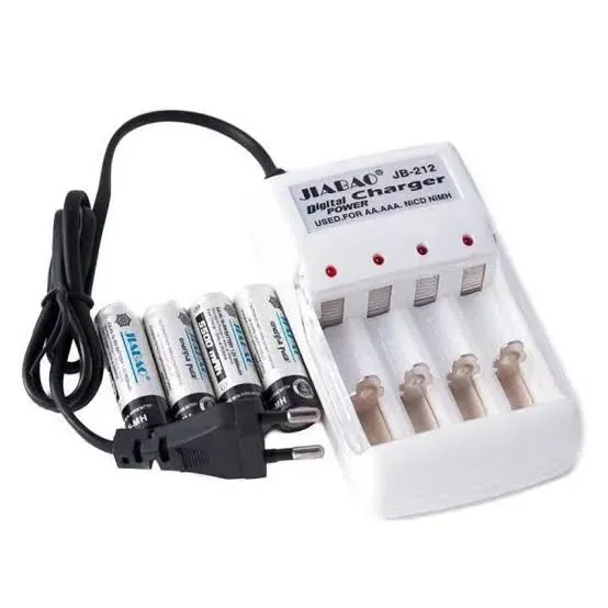 Cargador De Pilas Aa / Aaa Jiabao Digital Charger Jb-212 3