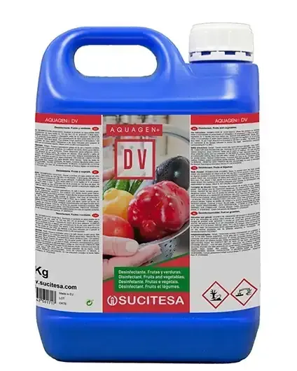 Aquagen DV Desinfectante Frutas y Verduras 5 litros