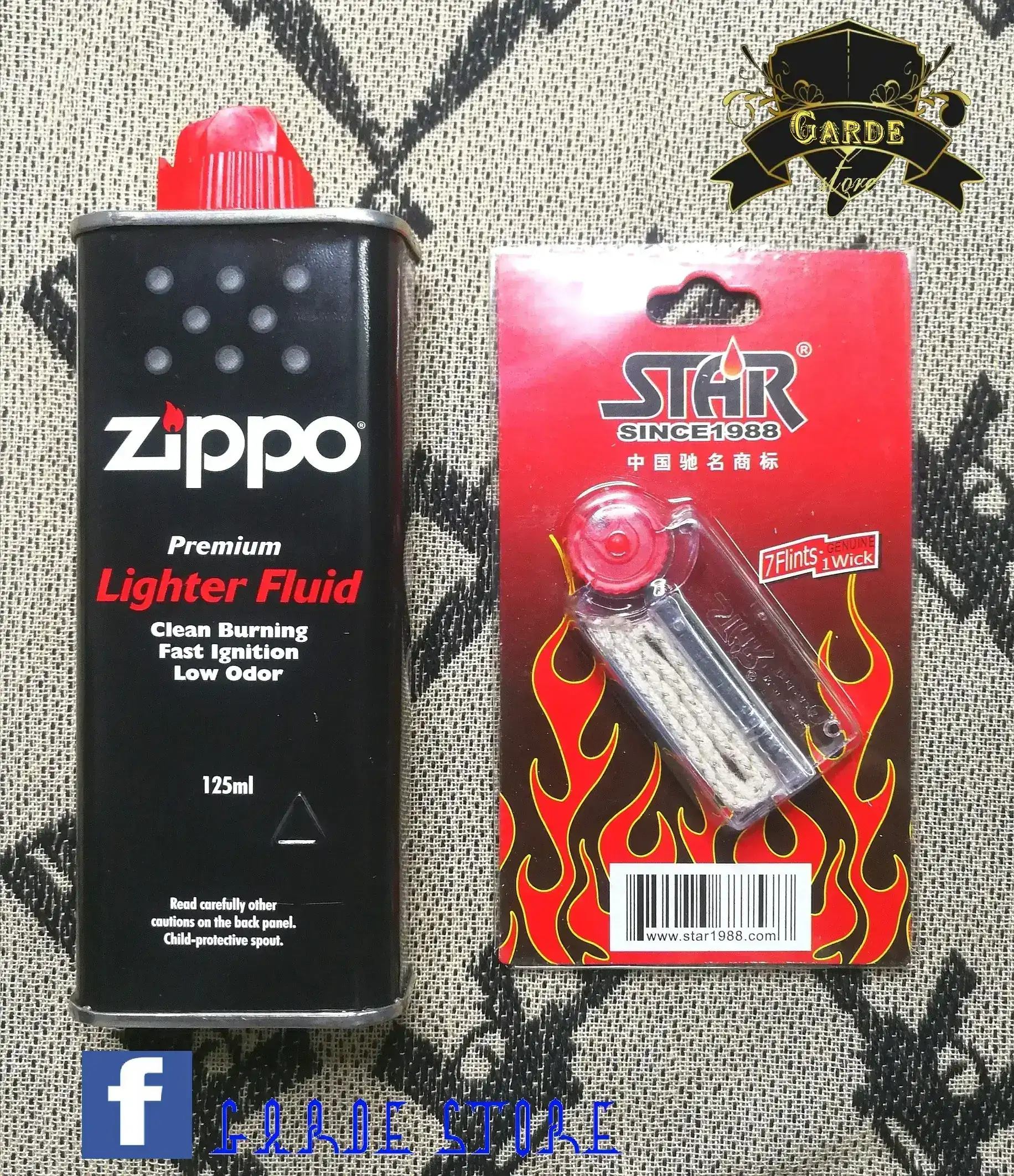 Kit de repuestos para encendedor. 