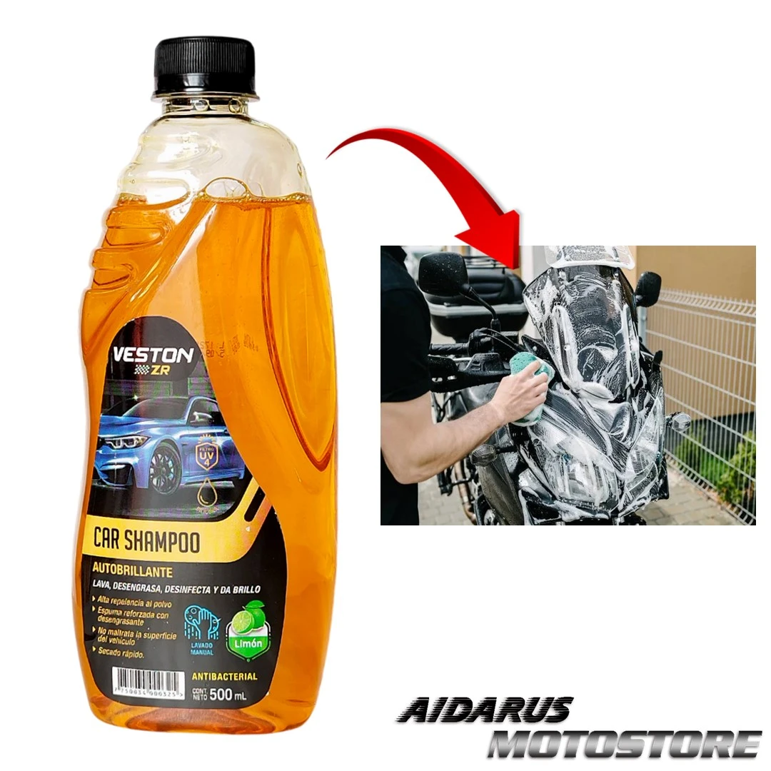CHAMPÚ AUTOBRILLANTE VESTON 500 ML