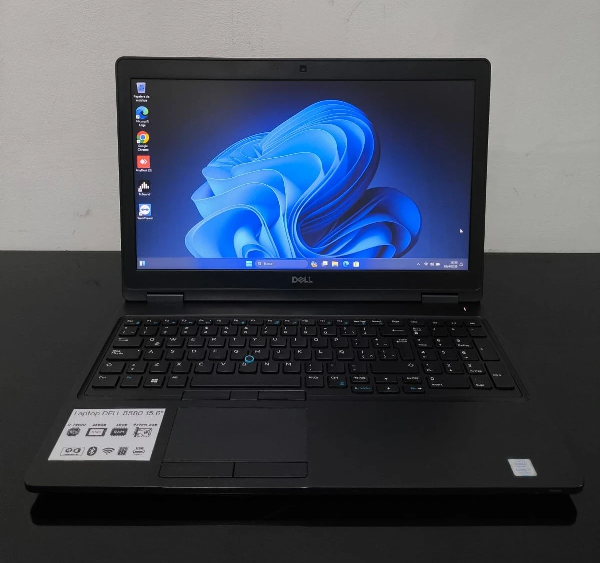 DELL LATITUDE 5580 i7 7600U 256/16GB 14" 3