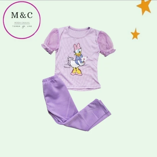 Conjunto T- 4 pantalon y blusa 