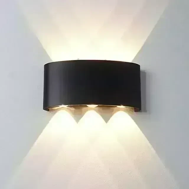 APLIQUE PARED LED DECO 6L 6W PC IP65 4