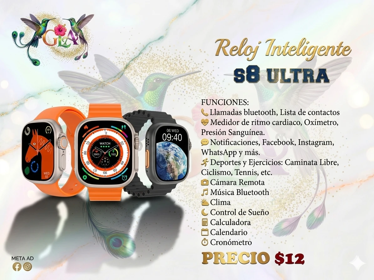 Duo smartwatch ultra 8 s