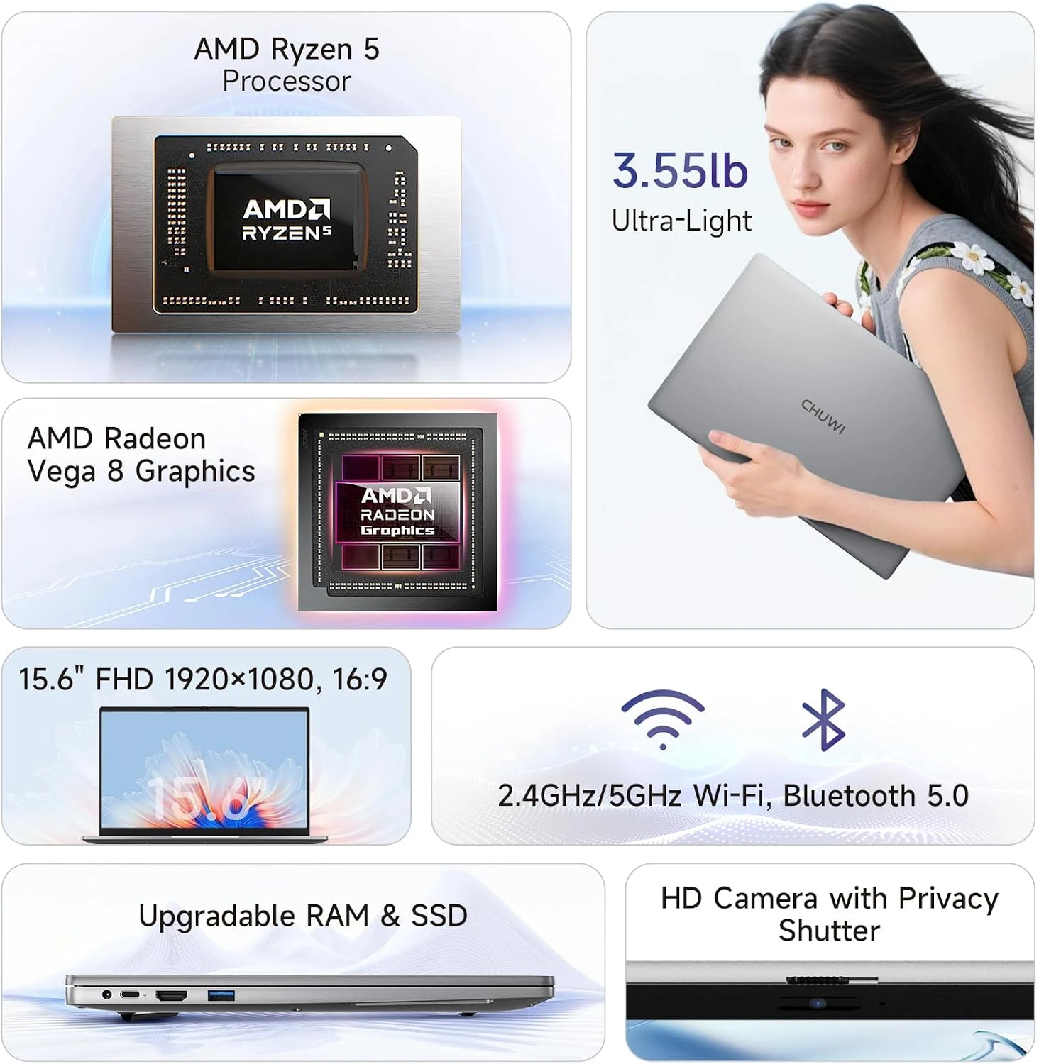 CHUWI RZBook Plus DE 15.6" 3