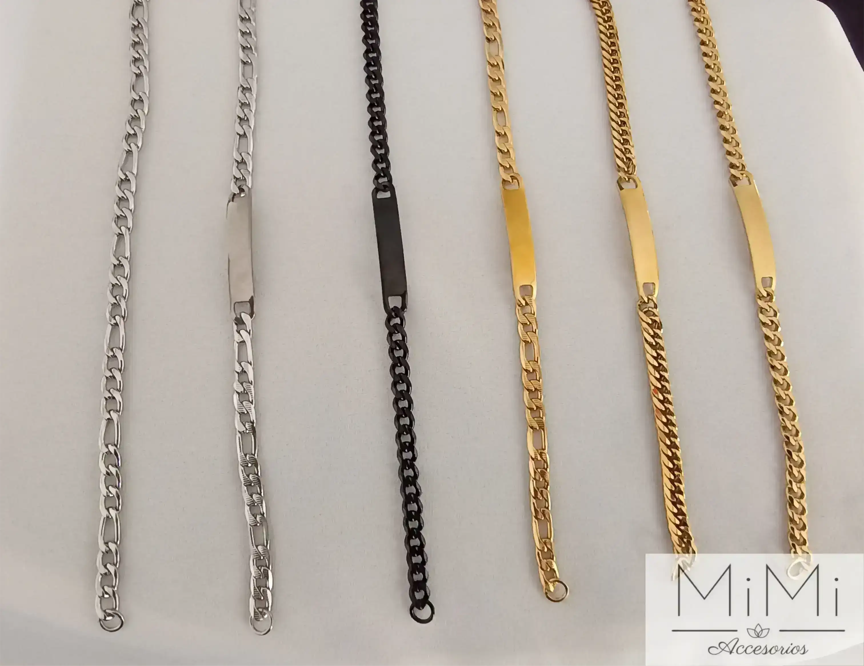 Pulseras para varon en acero inoxidable 