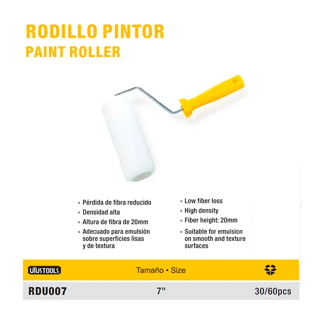 RODILLO PINTOR 7" FIBRA UYUST 
