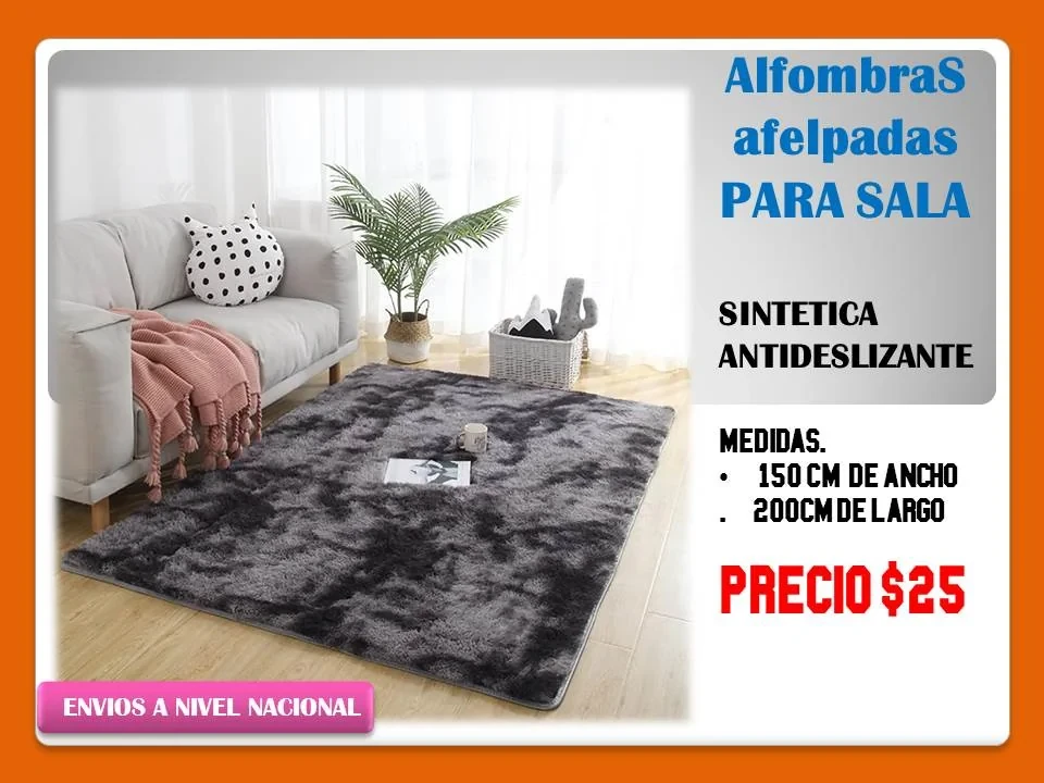 Alfombras afelpadas 