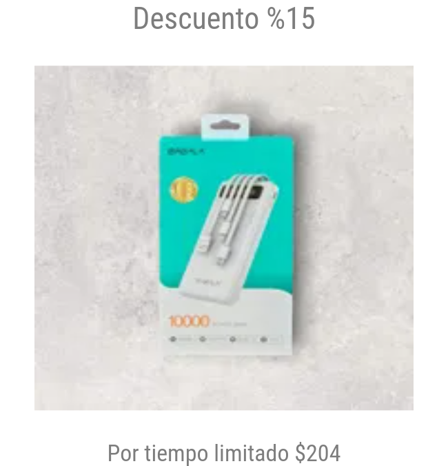 Descuento %15