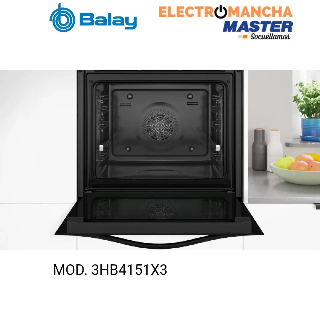 HORNO BALAY 3HB4151X3 MULTIF. INOX AIR FRY CLASE A+ 3