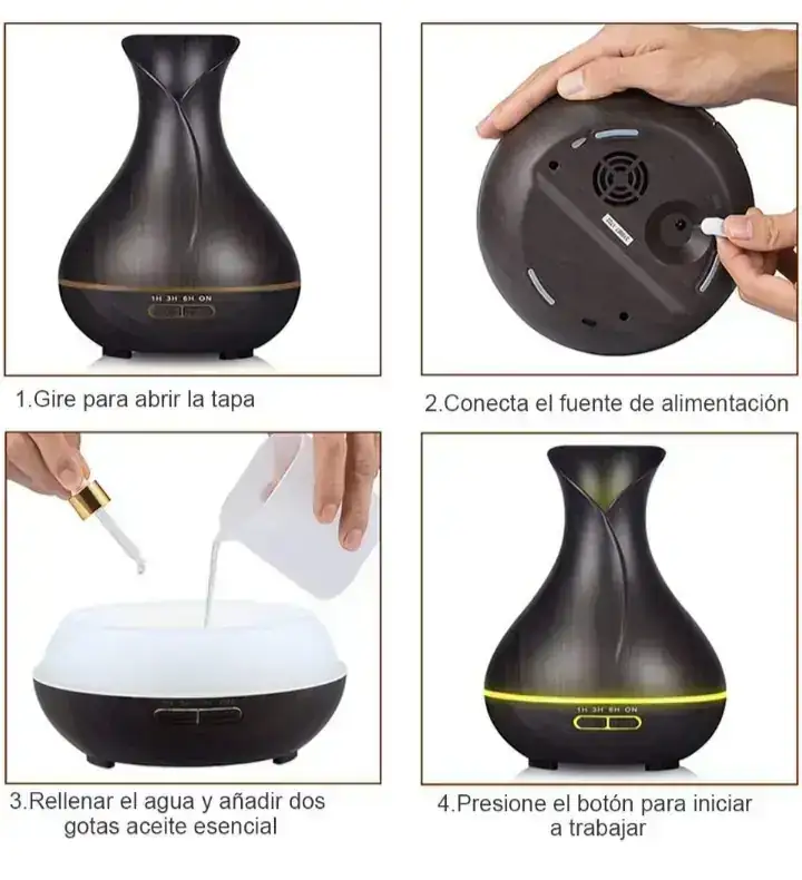 Humidificador difusor  3