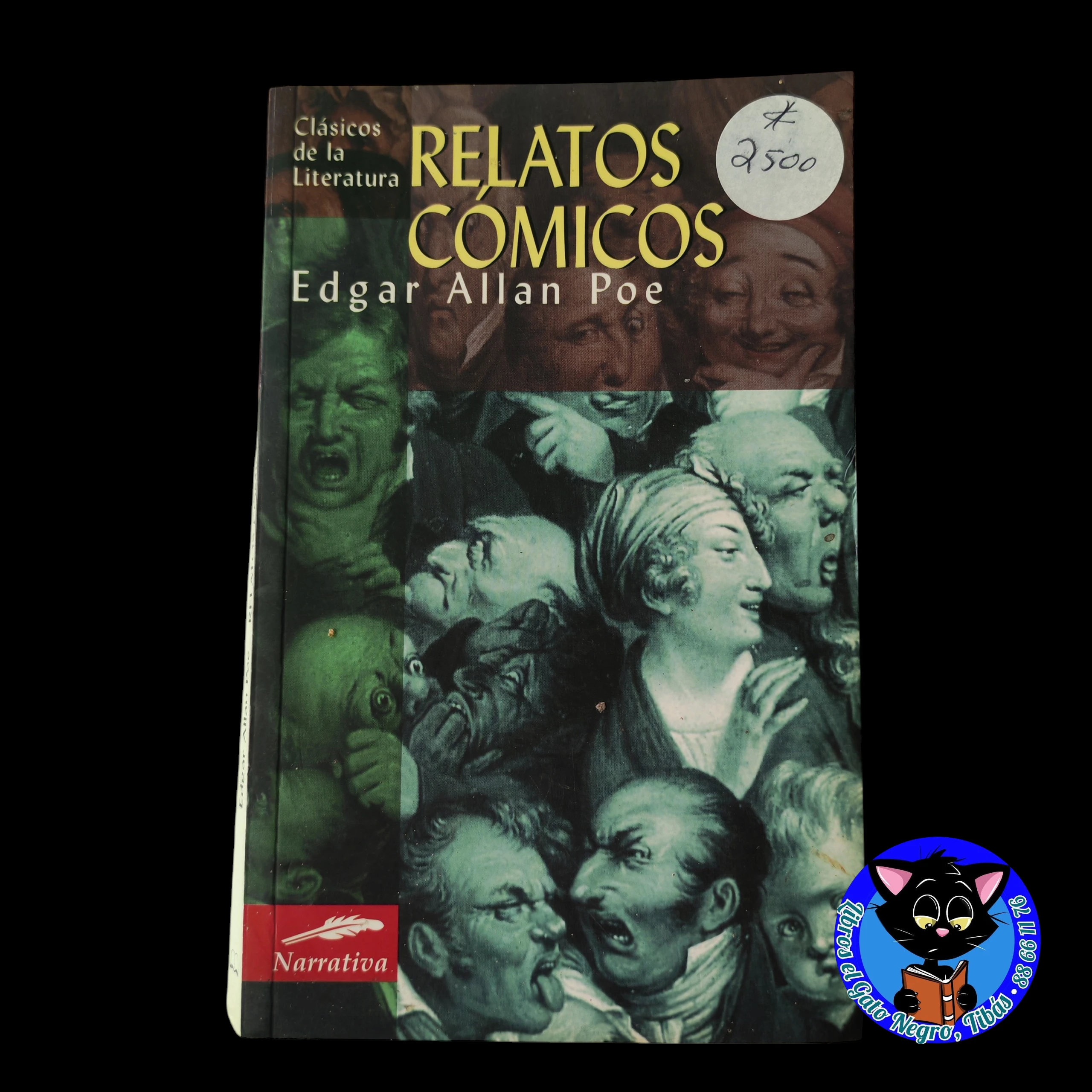 Relatos cómicos, Edgar Allan Poe usado 