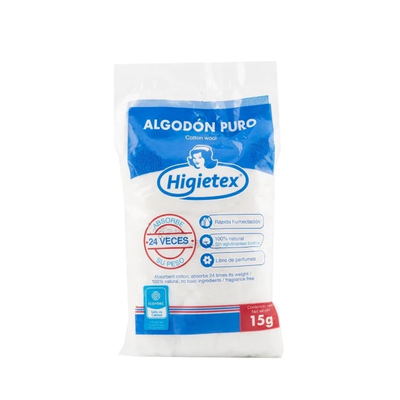 PAQUETE ALGODON 15 GRAMOS