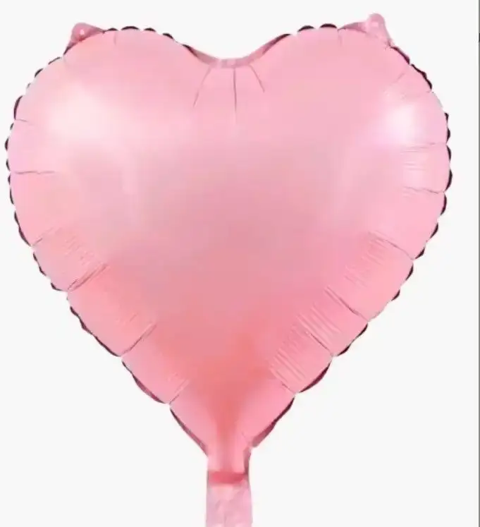 Globo corazon 18 pulgadas pastel 2