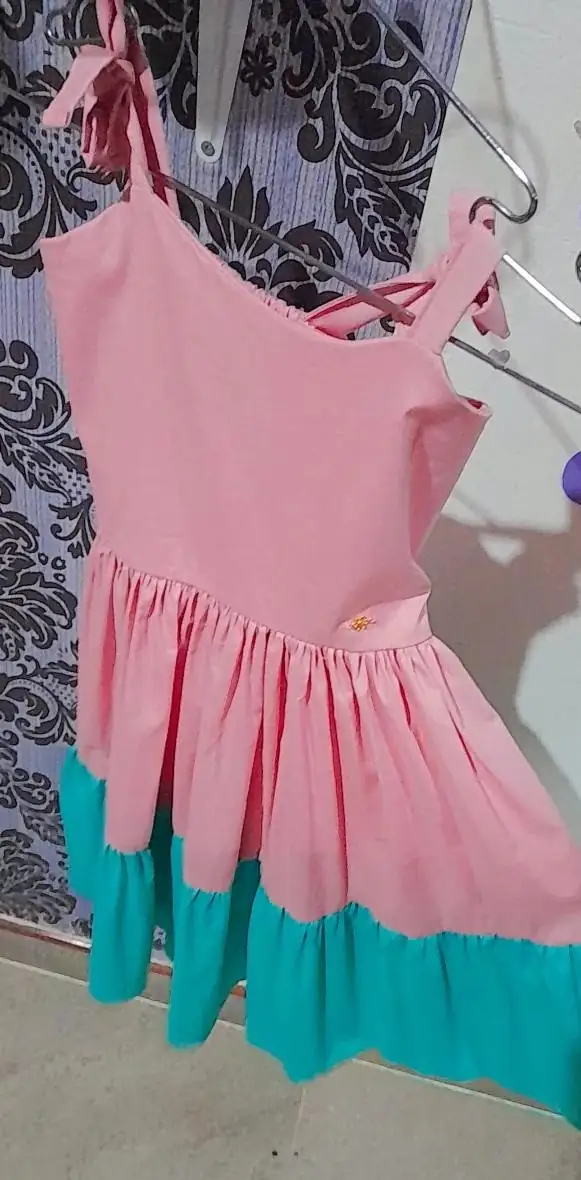 Vestido niña rosado T. 8 2