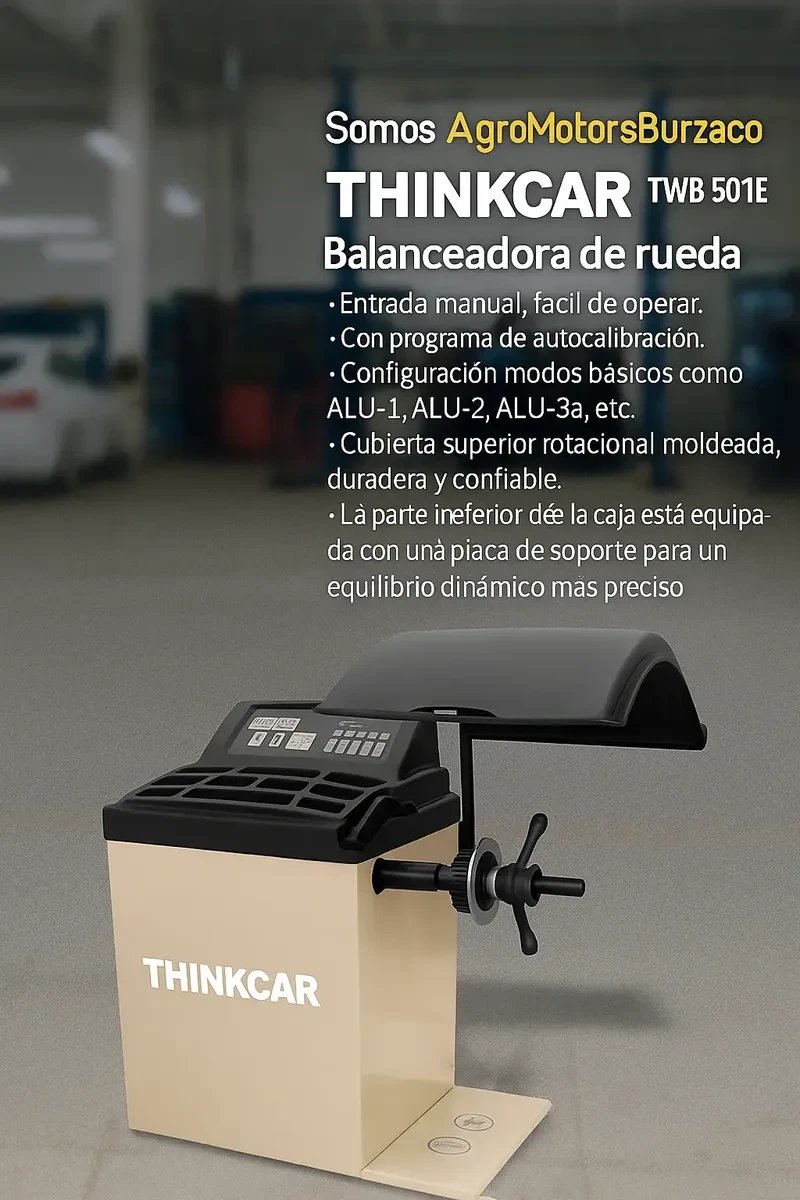 Balanceador De Neumáticos Profesional 220v Twb501e Thinkcar