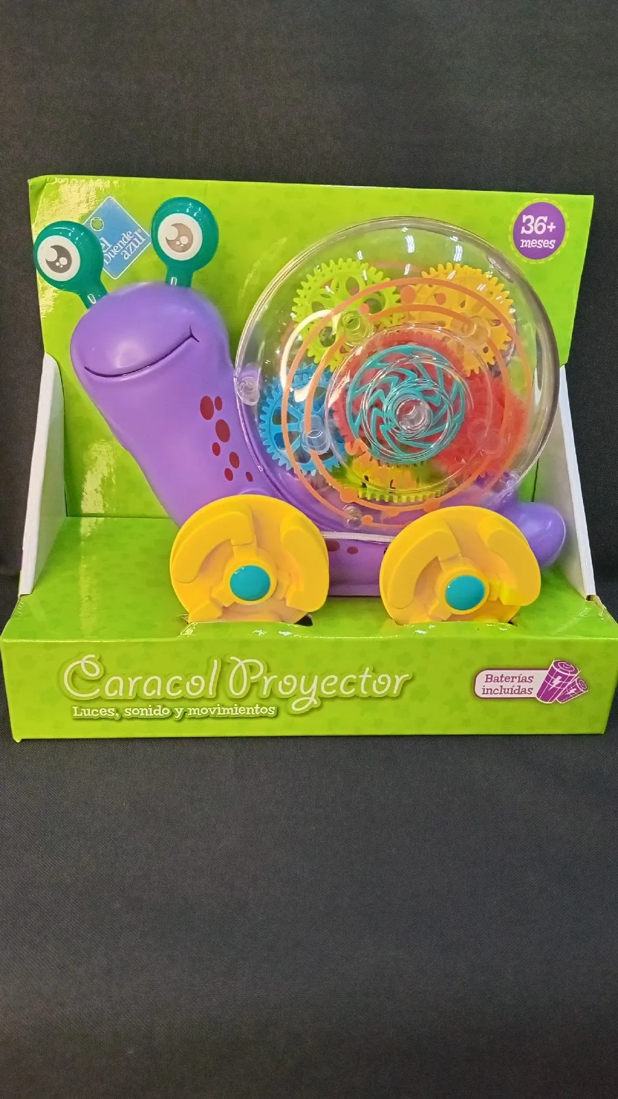 CARACOL CON LUZ Y SONIDO