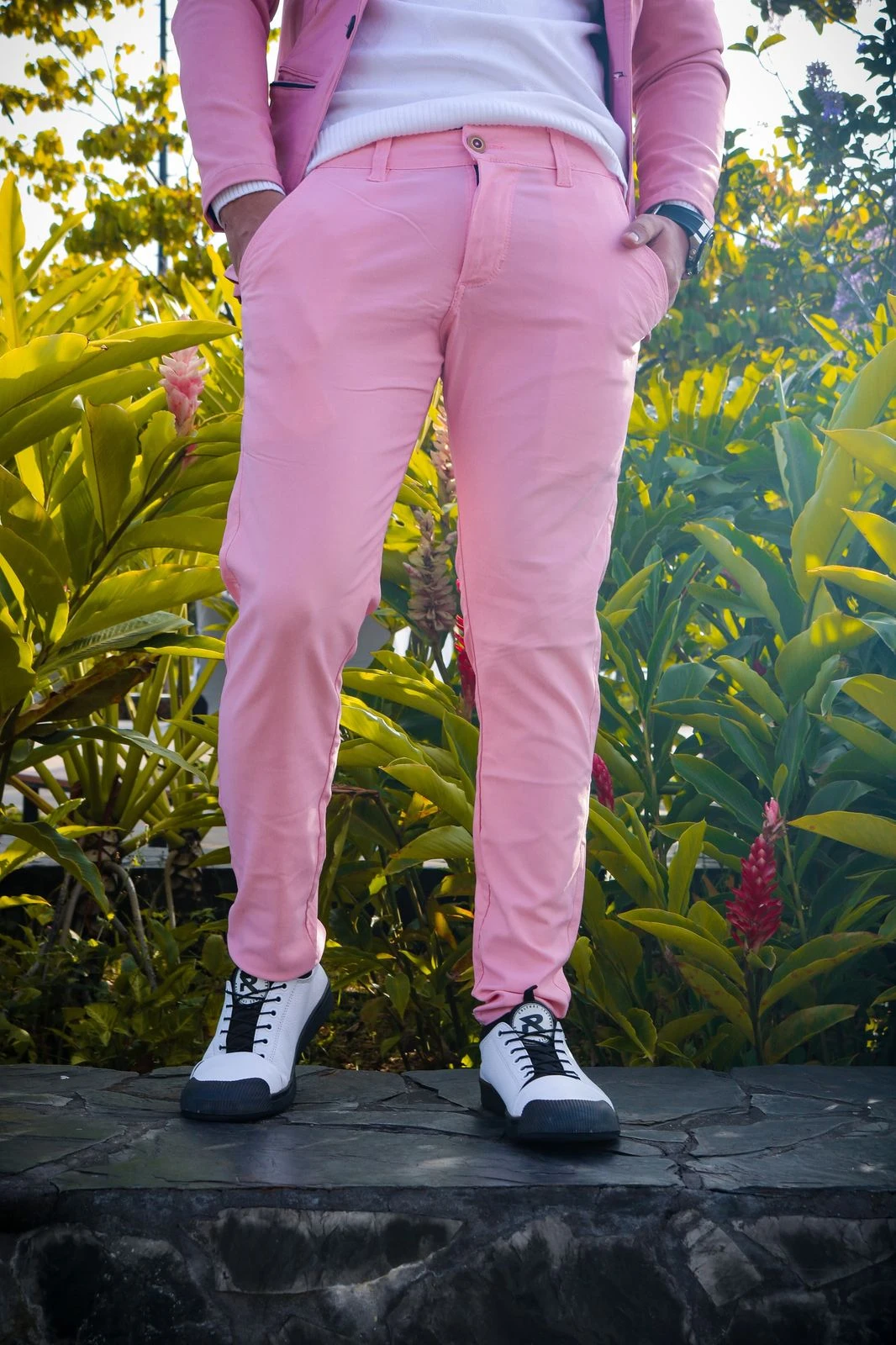 Pantalón bengalina Licrado formal 4