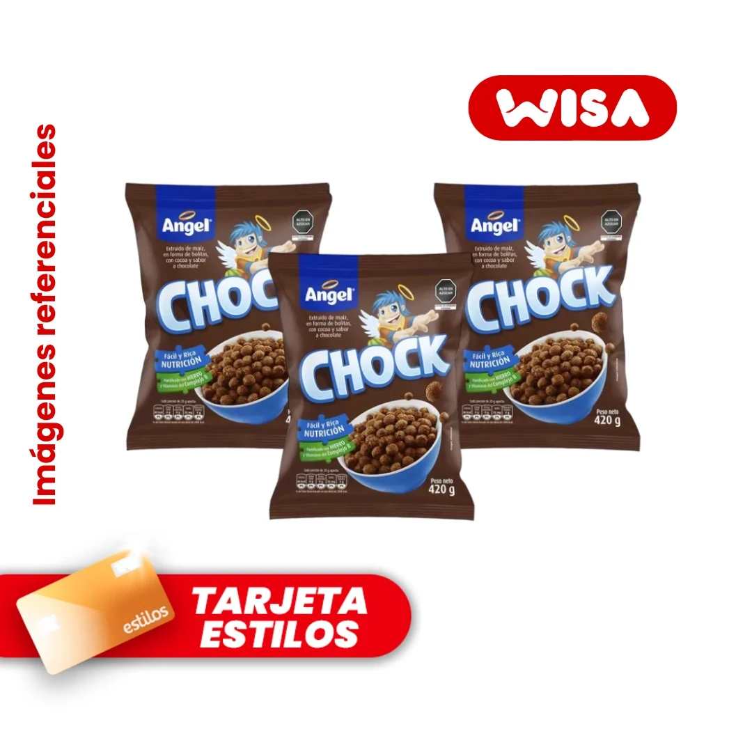 EXCLUSIVA PARA TARJETA ESTILOS - Cereal Angel Chock