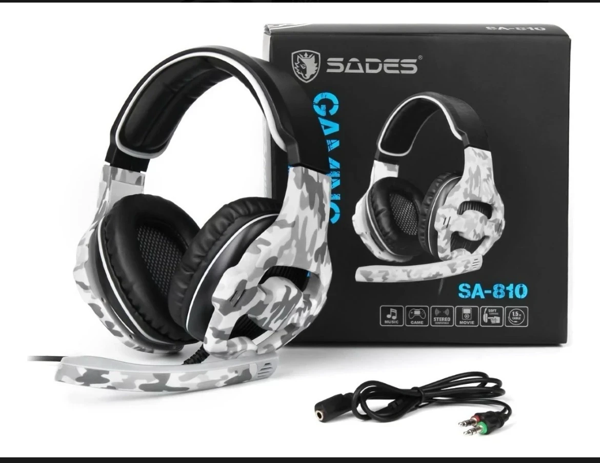 AURICULAR GAMER SADES SA-810