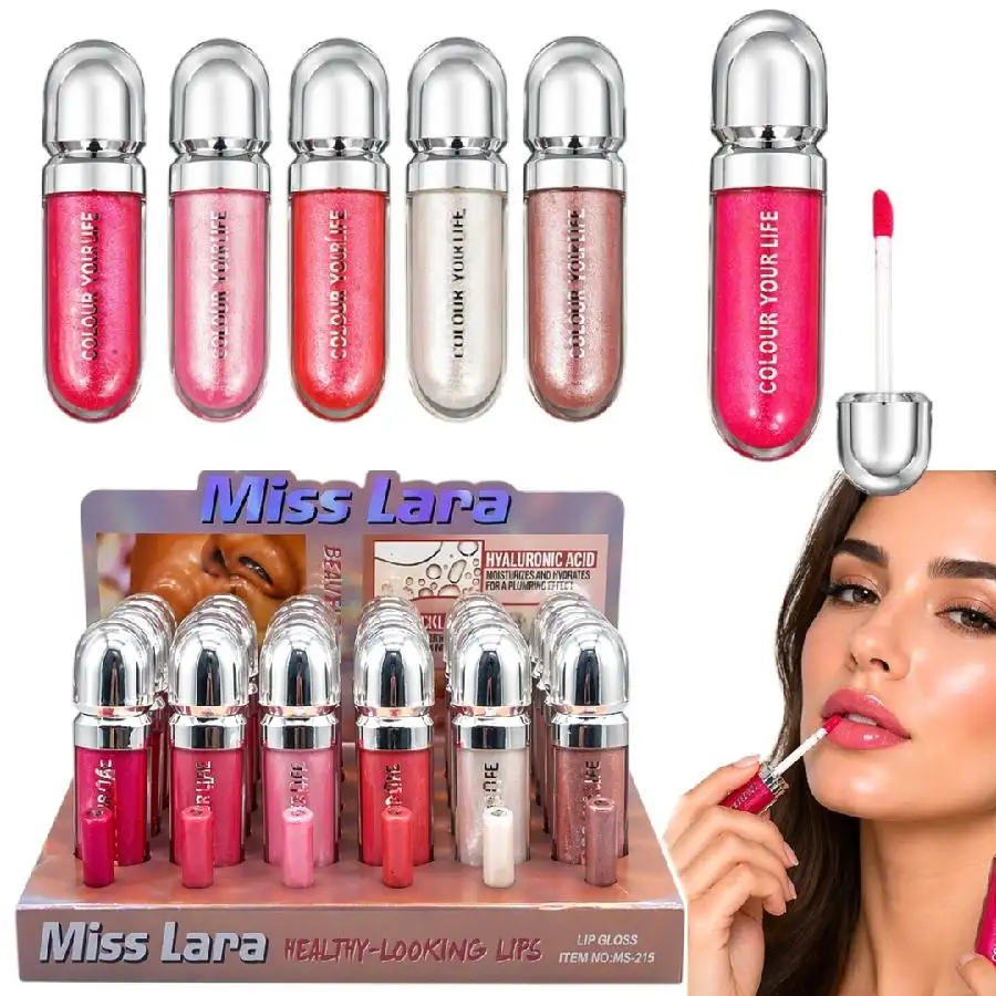 Lip gloss shine tonos surtidos miss lara