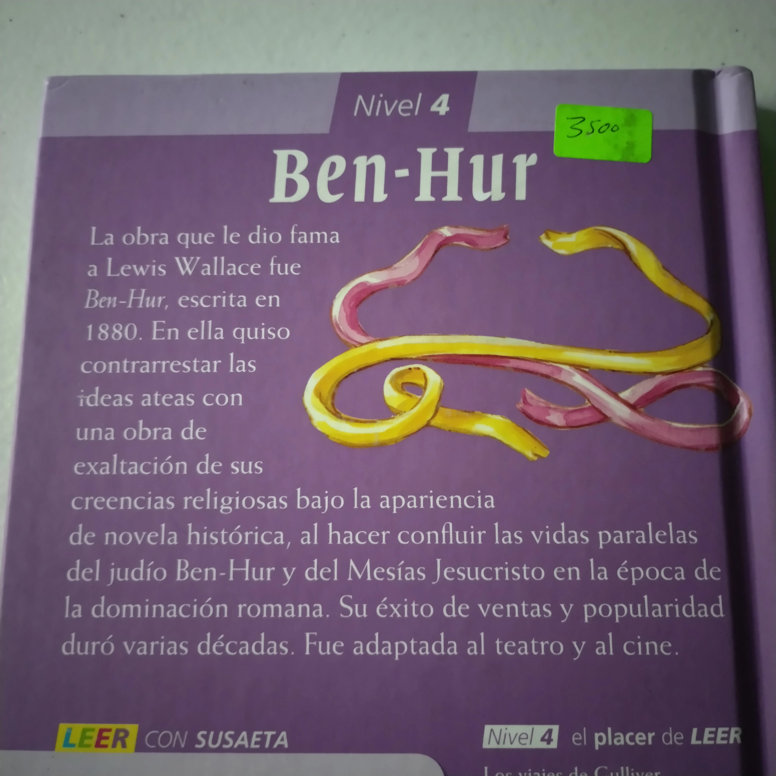 Ben-Hur Lewis Wallace, infantil  2