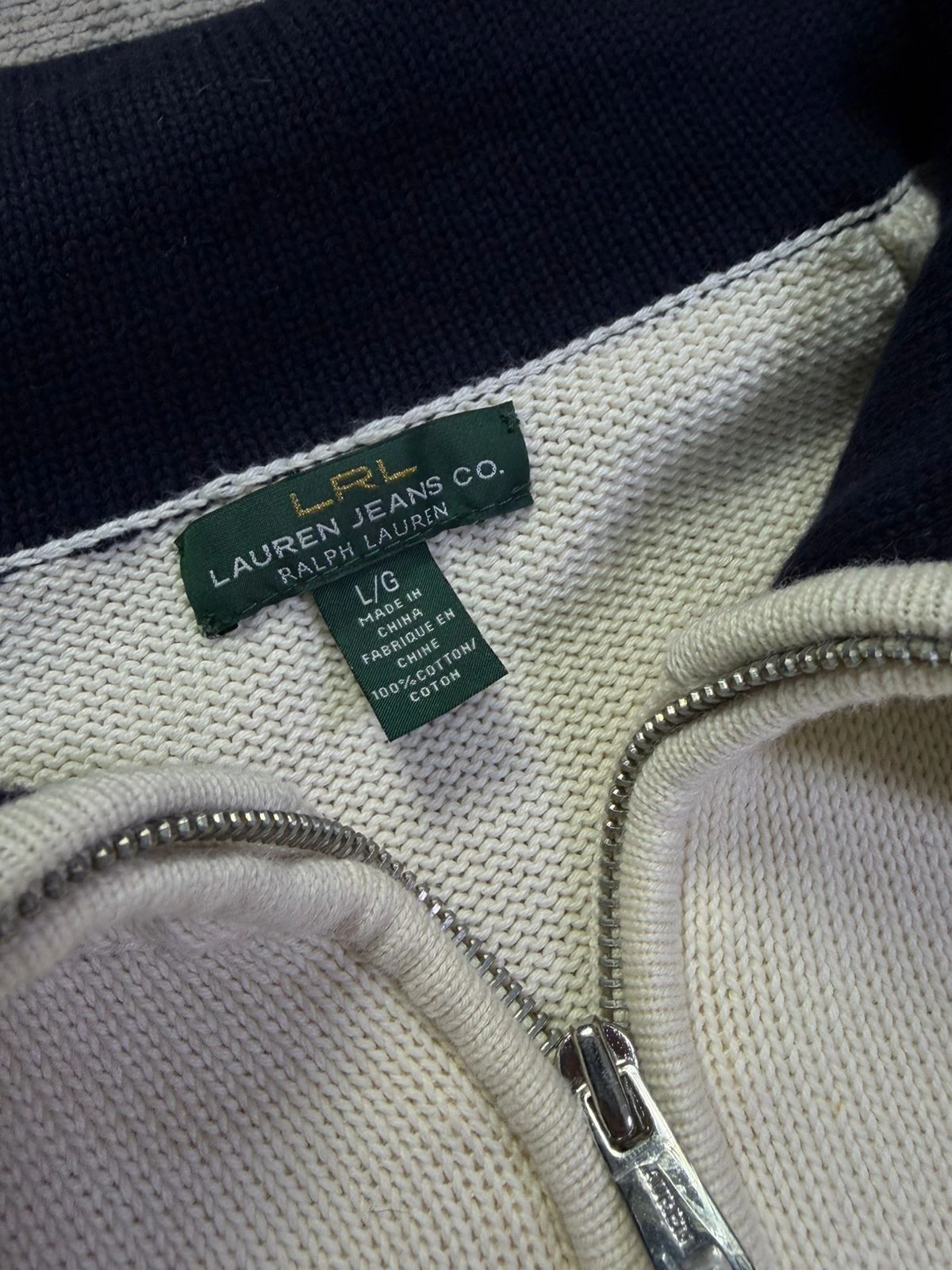 LAUREN JEANS CO. RALPH LAUREN HALF-ZIP SWEATER 4